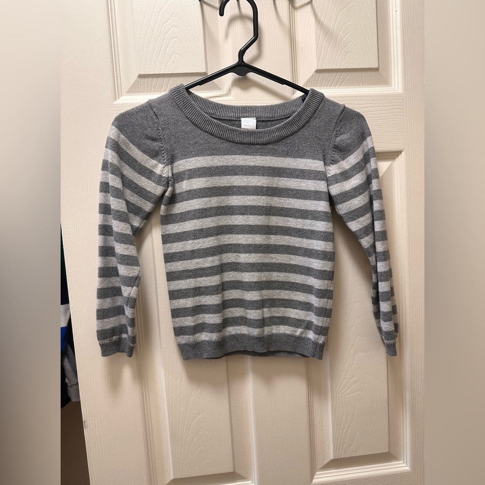 Gray light warm sweater